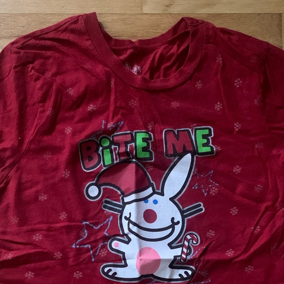 Happy Bunny Bite Me Tee Shirt - XL - Picture 2 of 11